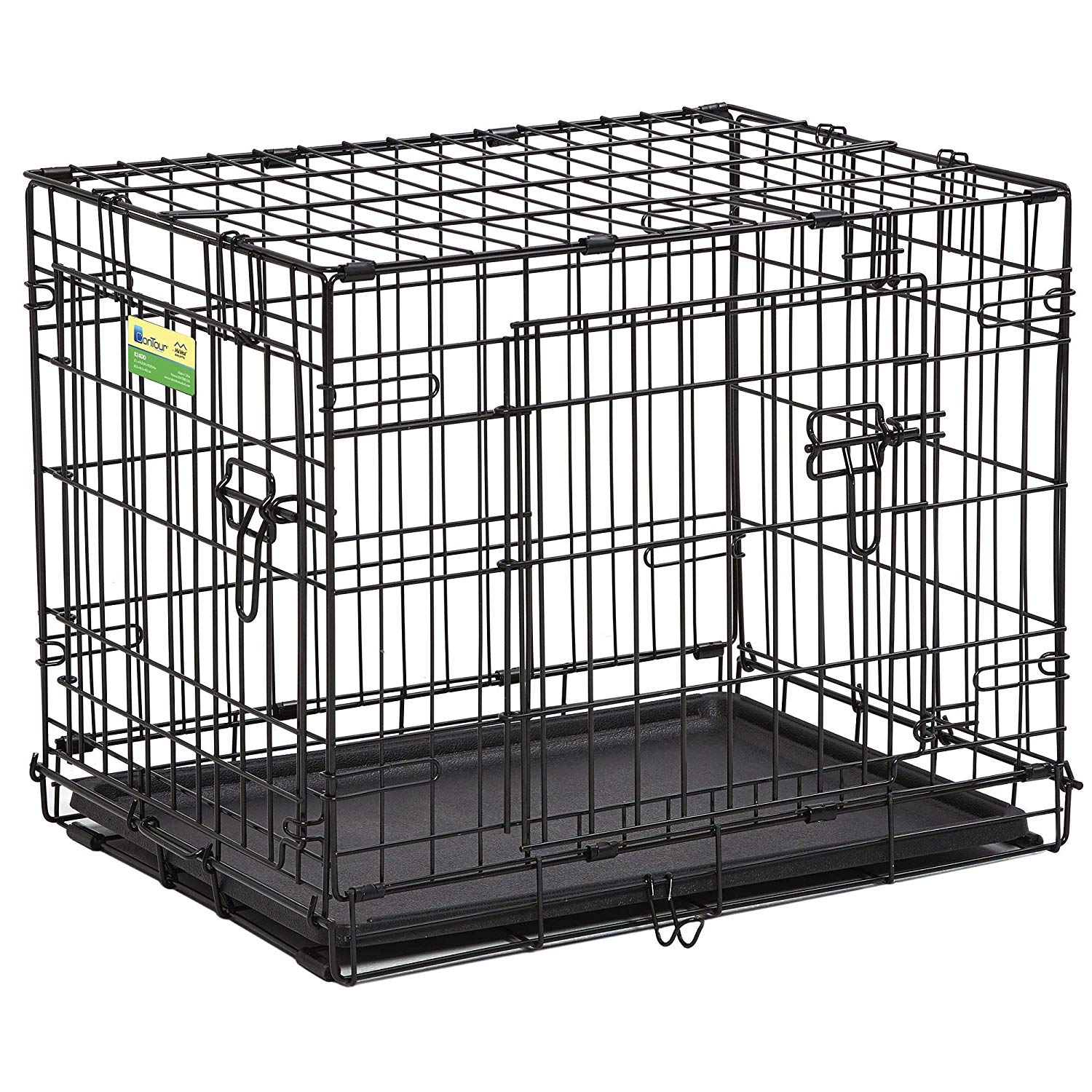 Contour Double Door Dog Crate 24Inch