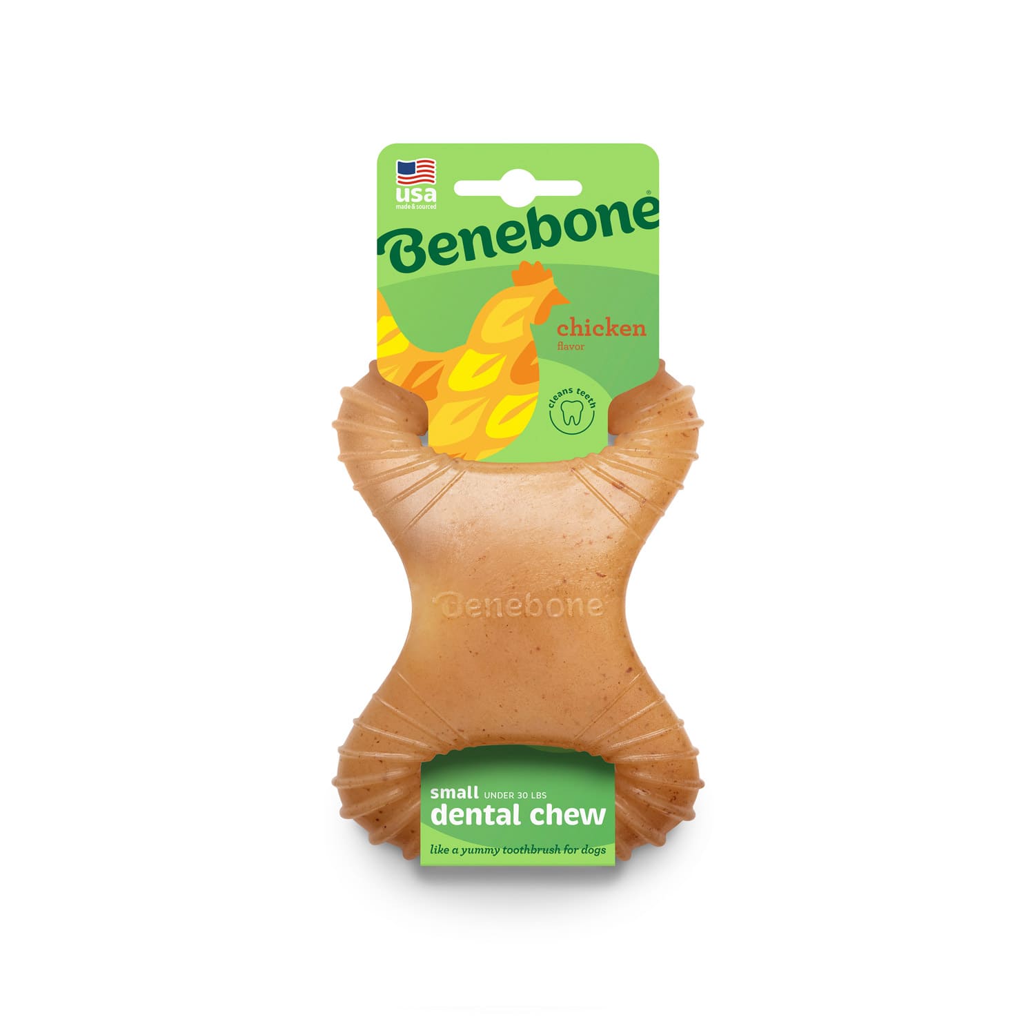 Benebone Dental Dog Chew Toy – Chicken