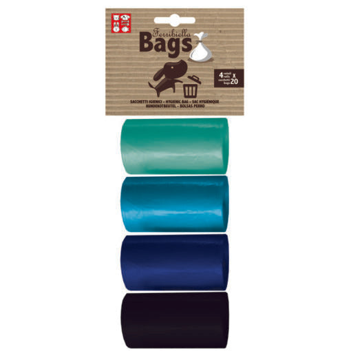 Hygienic Poop Bag Rolls (4 rolls)
