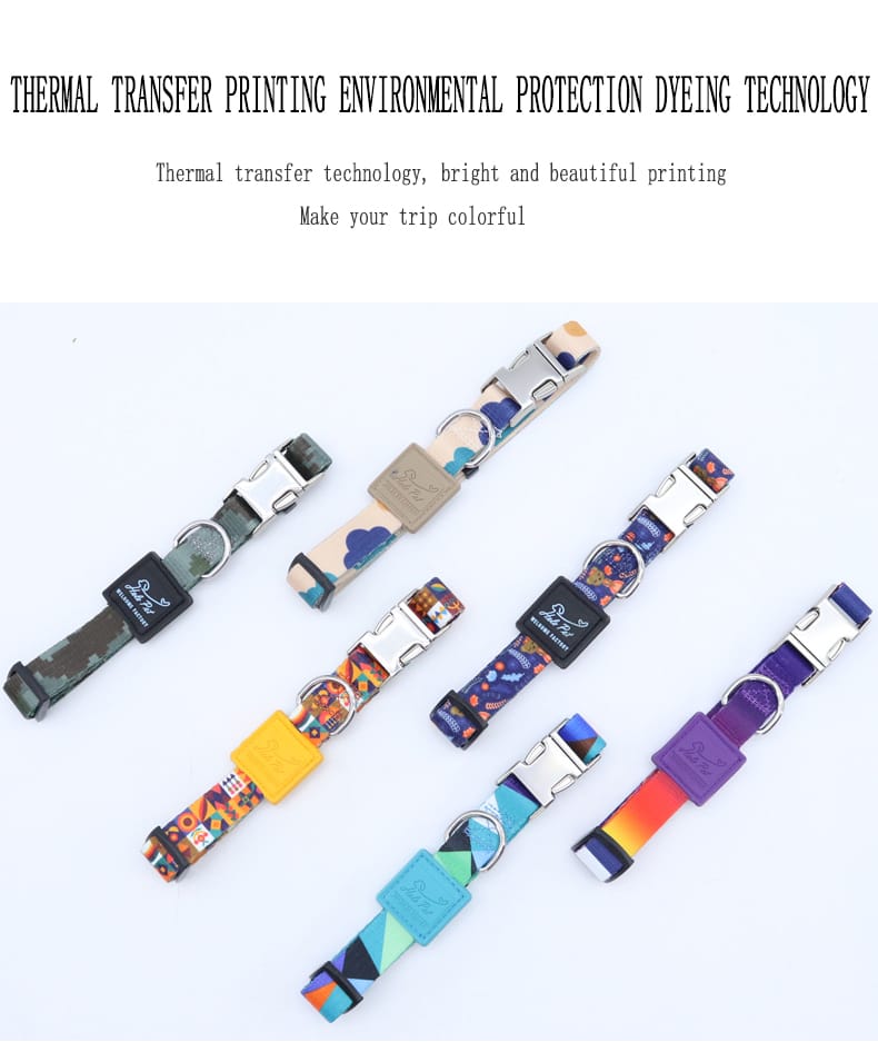 Helepet Faux Nylon Dog Collar