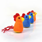 For Pet  Cat Chew Toy Chicken Shape  (Mixed Colors)
