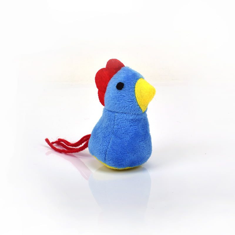 For Pet  Cat Chew Toy Chicken Shape  (Mixed Colors)
