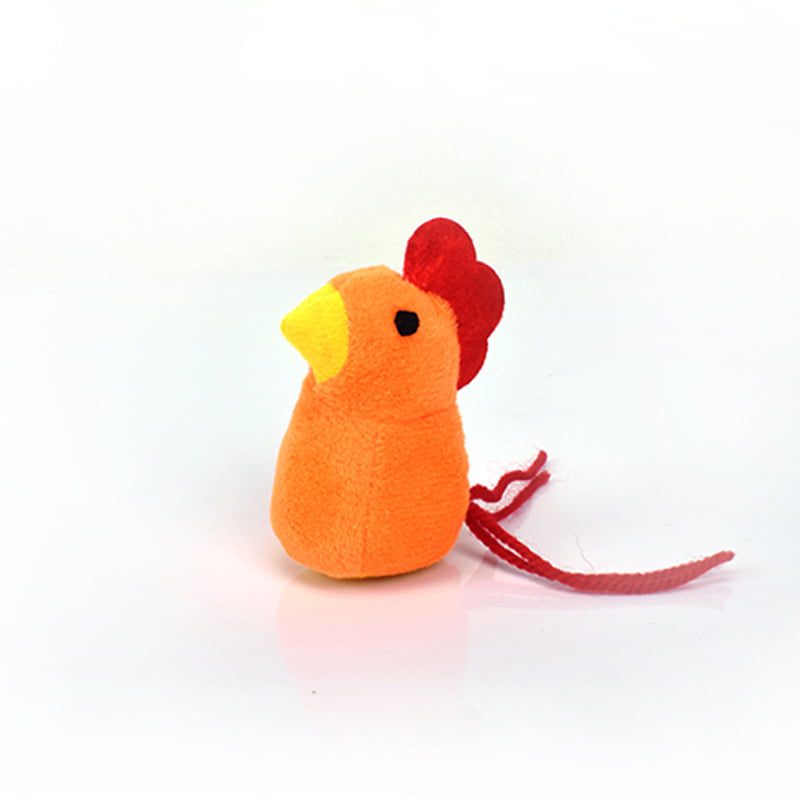 For Pet  Cat Chew Toy Chicken Shape  (Mixed Colors)