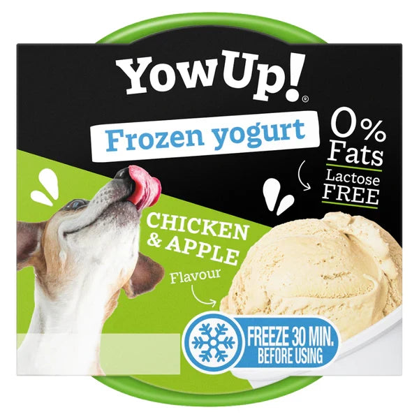 YowUp Frozen Yogurt Chicken & Apple Dog Wet Food - 110G
