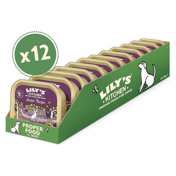 Lily's Kitchen Senior Recipe Dog Wet Food 150G Pack of 12