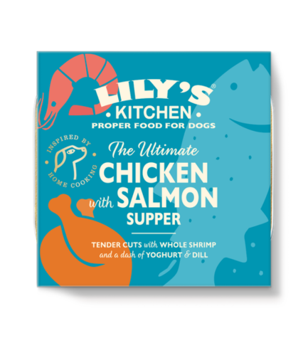 Lily's Kitchen The Ultimate Chicken with Salmon Supper Wet Dog Food - 150G