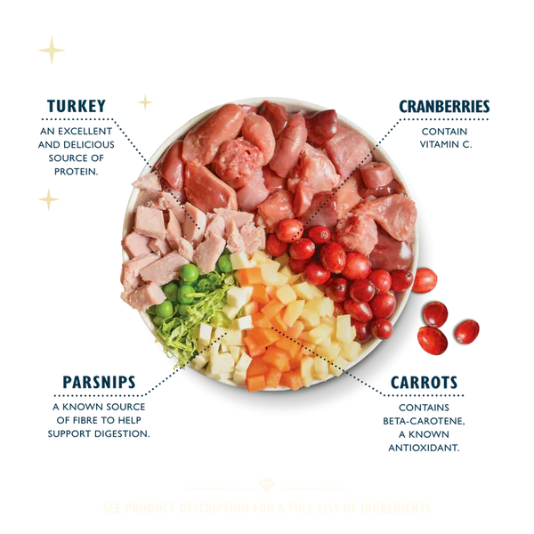 Lily’s Kitchen Christmas 2025 Turkey & Ham Wet Dog Food 400G
