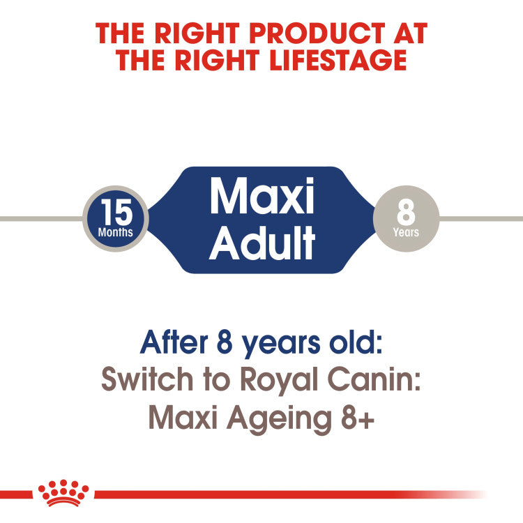 Size Health Nutrition Maxi Adult (Wet Food - Pouches) 10 x 140 g