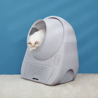 Catlink Scooper Young Pro X AI Self Cleaning With Odour Removal Cat Litter Box 13L 63x62x74cm - Grey