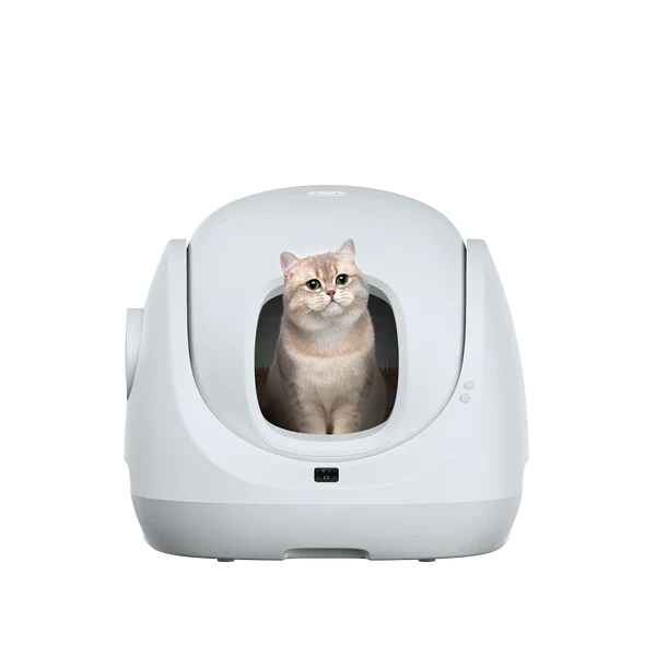 Catlink SE Lite AI Self Cleaning With Odour Removal Cat Litter Box 64x56x60cm - Grey