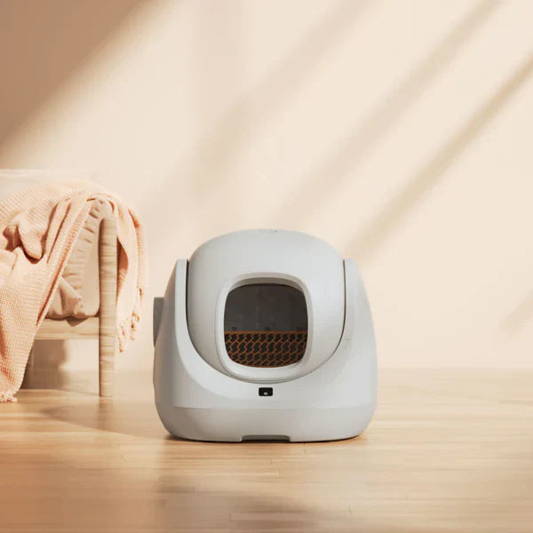 Catlink SE Lite AI Self Cleaning With Odour Removal Cat Litter Box 64x56x60cm - Grey