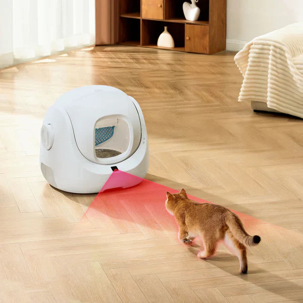 Catlink SE Lite AI Self Cleaning With Odour Removal Cat Litter Box 64x56x60cm - Grey