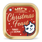 Lily’s Kitchen Christmas 2025 Turkey & Salmon Pate Wet Cat Food 85G