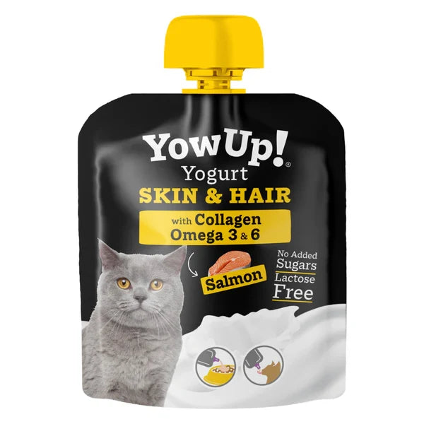 YowUp Yogurt Skin And Hair Cat Wet Food - 85G