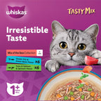 Whiskas Tasty Mix of the Sea Collection in Jelly Wet Cat Food - 12X70G