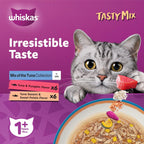 Whiskas Tasty Mix Tuna in Jelly Collection Wet Cat Food - 12X70G