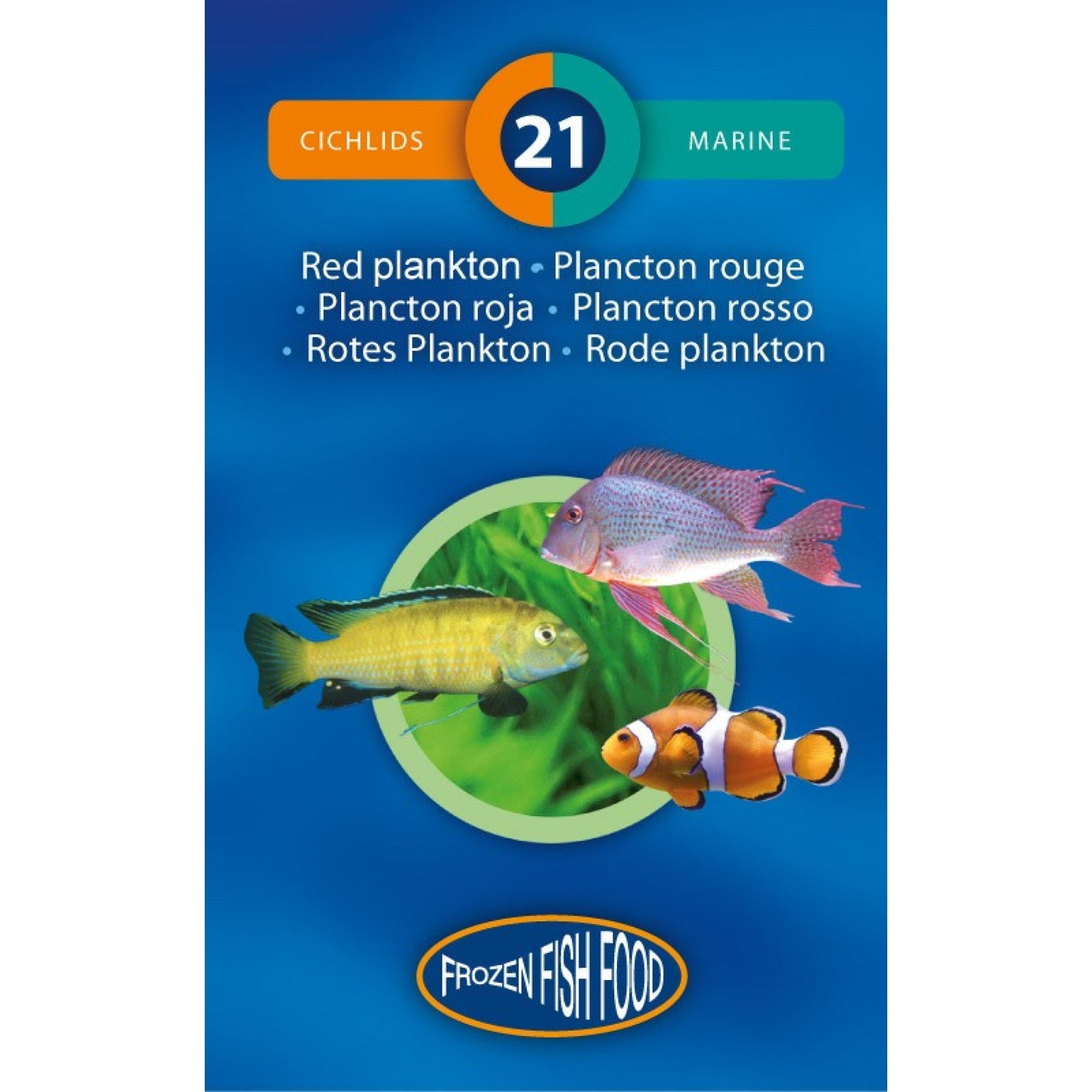 3F Frozen Red Plankton Fishfood 95 g - Zero Waste