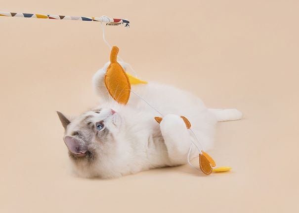 Its Meow Cotton Cat Teasing Stick