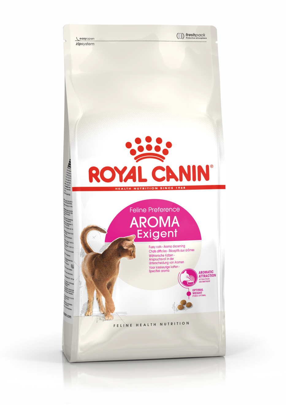 Feline Health Nutrition Exigent Aroma 2 kg – product pack
