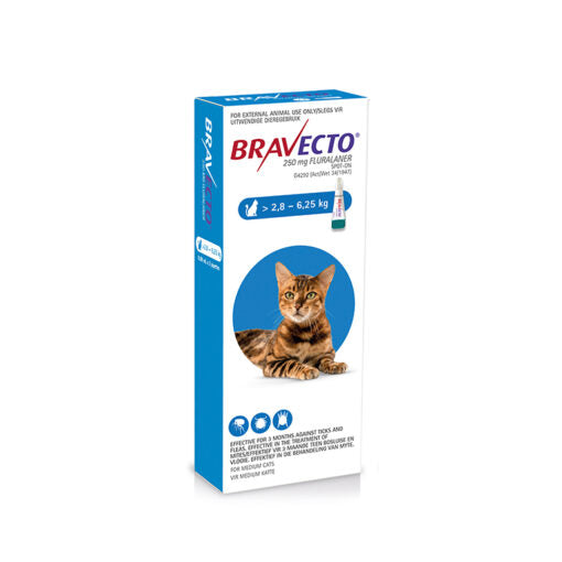 Bravecto Spot-On 0.89ml (>2.8-6.25kg)