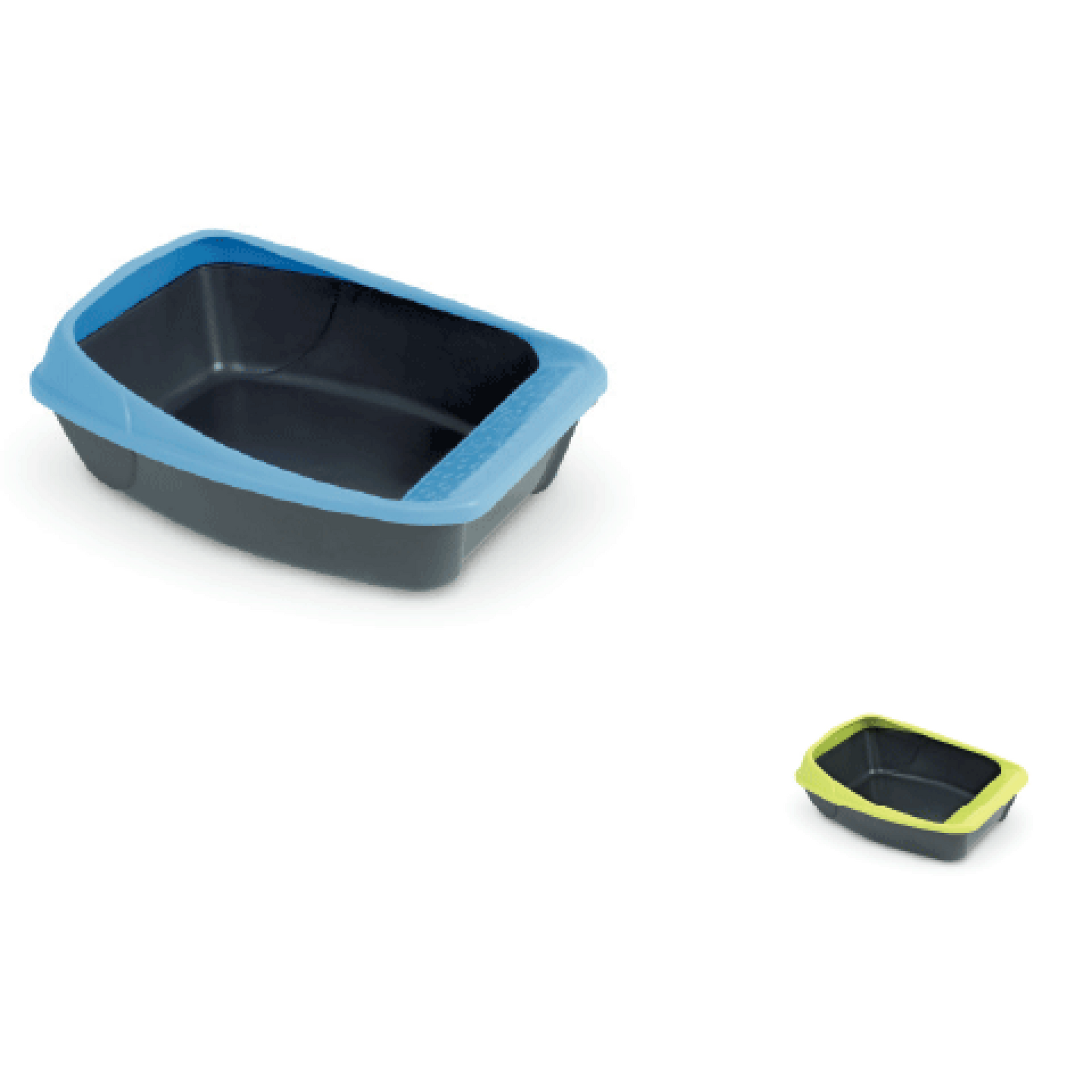 Virgo Cat Litter Tray Mix Colors, 6/pk, 52 x 39 x 20 cm