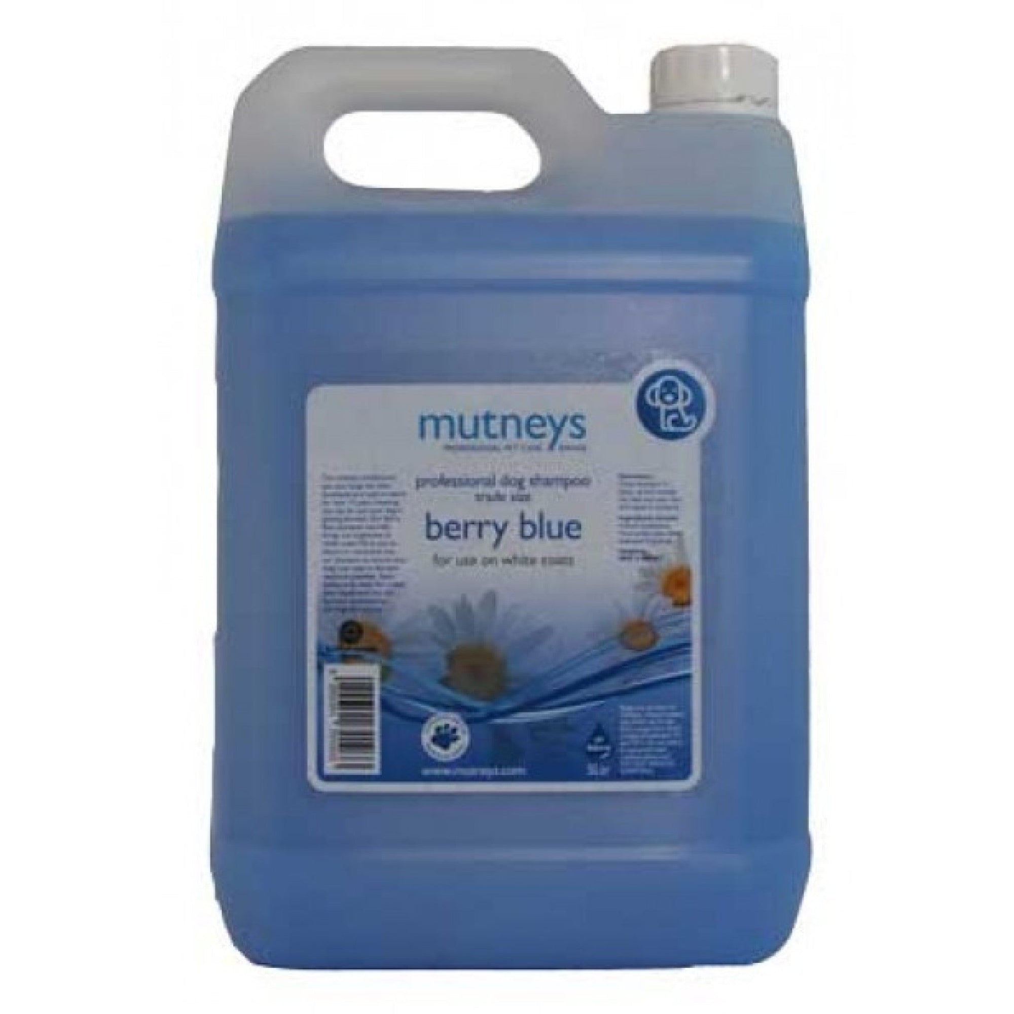 Berry Blue Shampoo for White Dogs 5 L