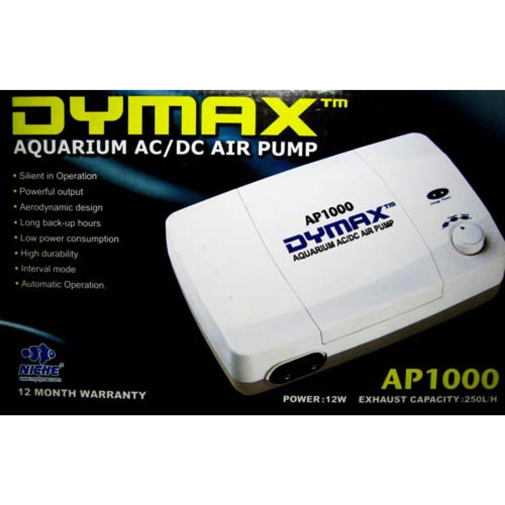 Dymax AP1000 AC/DC Air Pump