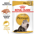 Royal Canin Feline Breed Nutrition Persian (Wet Food - Pouches) 12 x 85 g - Pack of 12