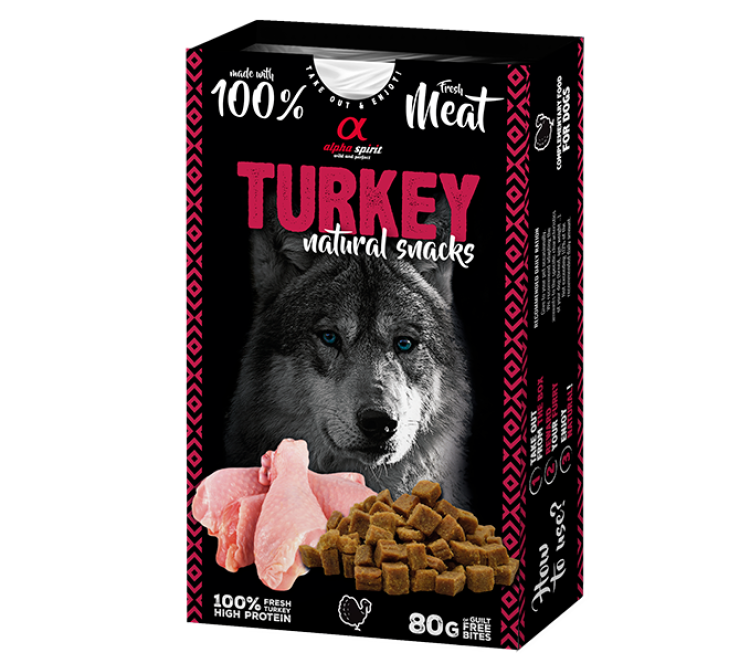 Natural Snacks Turkey 80 g
