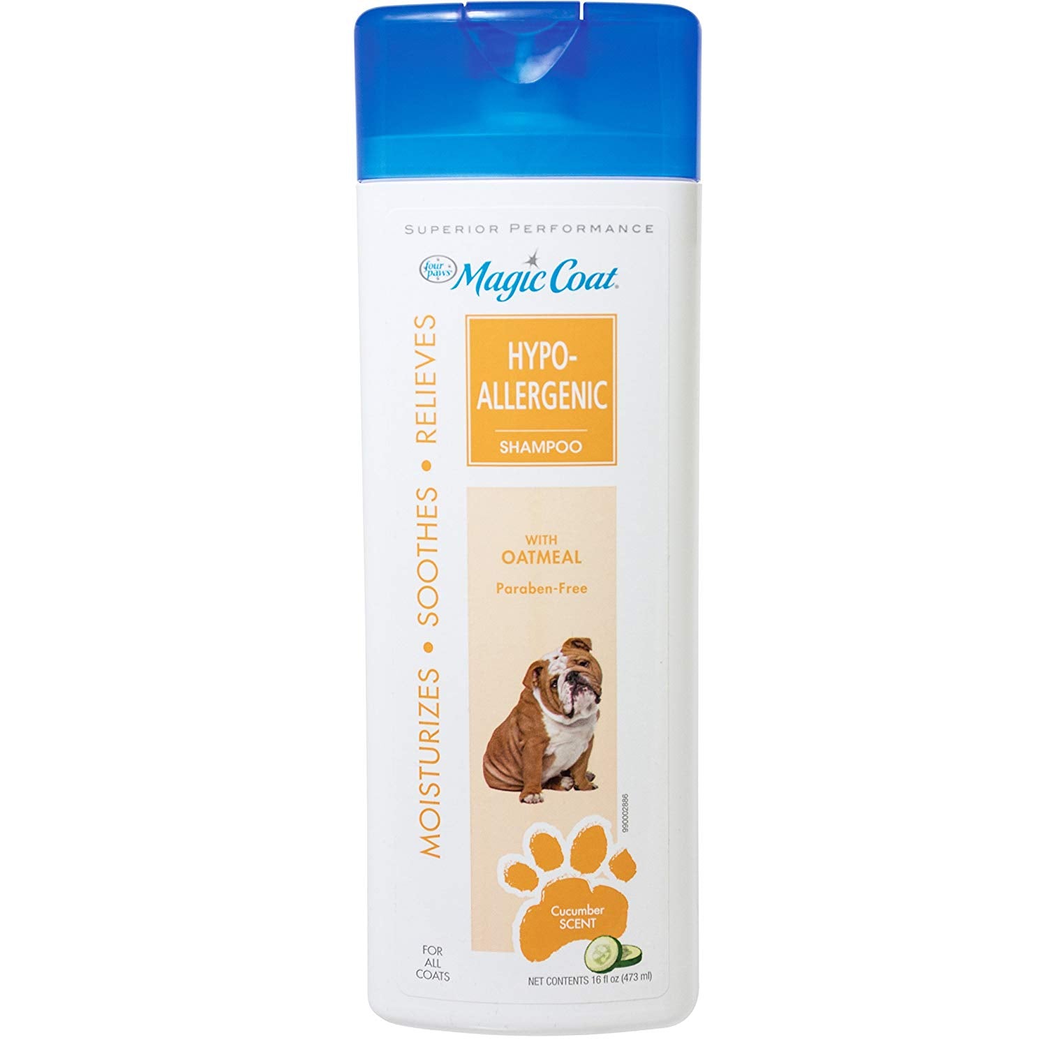 Four Paws Magic Coat Hypoallergenic Unscented Shampoo 16oz