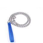 For Pet Dog Lead Chain With Pu Handle Size : Large (3.5*120Cm) (Mixed Colors)