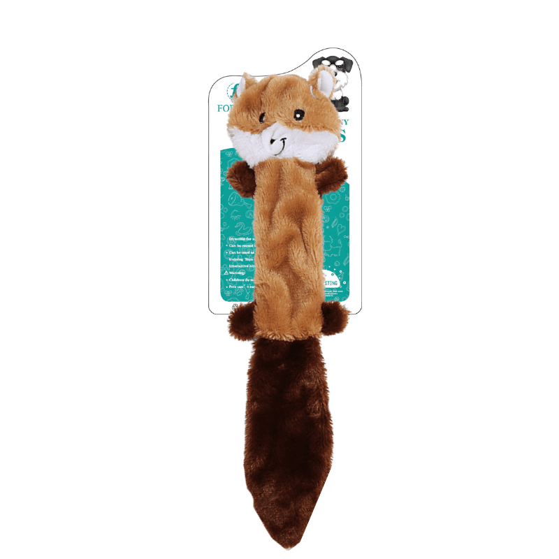 For Pet Animal Shaped Plush Toy For Dogs - (Mixed Colors) - 45*10*5Cm