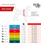 Curli Vest Harness with Curli Clasp Air Mesh & Leash for Dogs