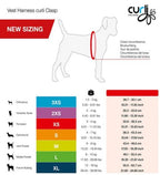 Curli Vest Harness with Curli Clasp Cord for Dogs