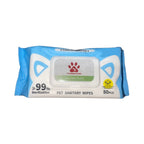 Thunder Paws Aloe Vera Sanitary Pet Wipes Suitable for Cats and Dogs