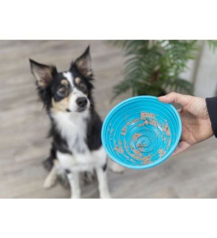 Trixie Lick'n'Snack Silicon Bowl for Dogs Turquoise/16cm