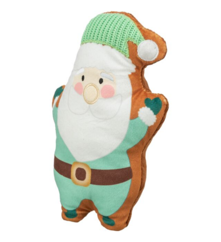 Trixie Christmas Santa Plush Dog Toy