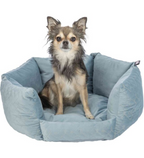 Trixie Natalya Round Bed for Dogs - ICE BLUE/50CM