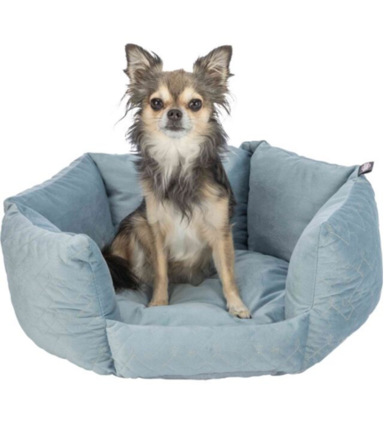 Trixie Natalya Round Bed for Dogs - ICE BLUE/50CM