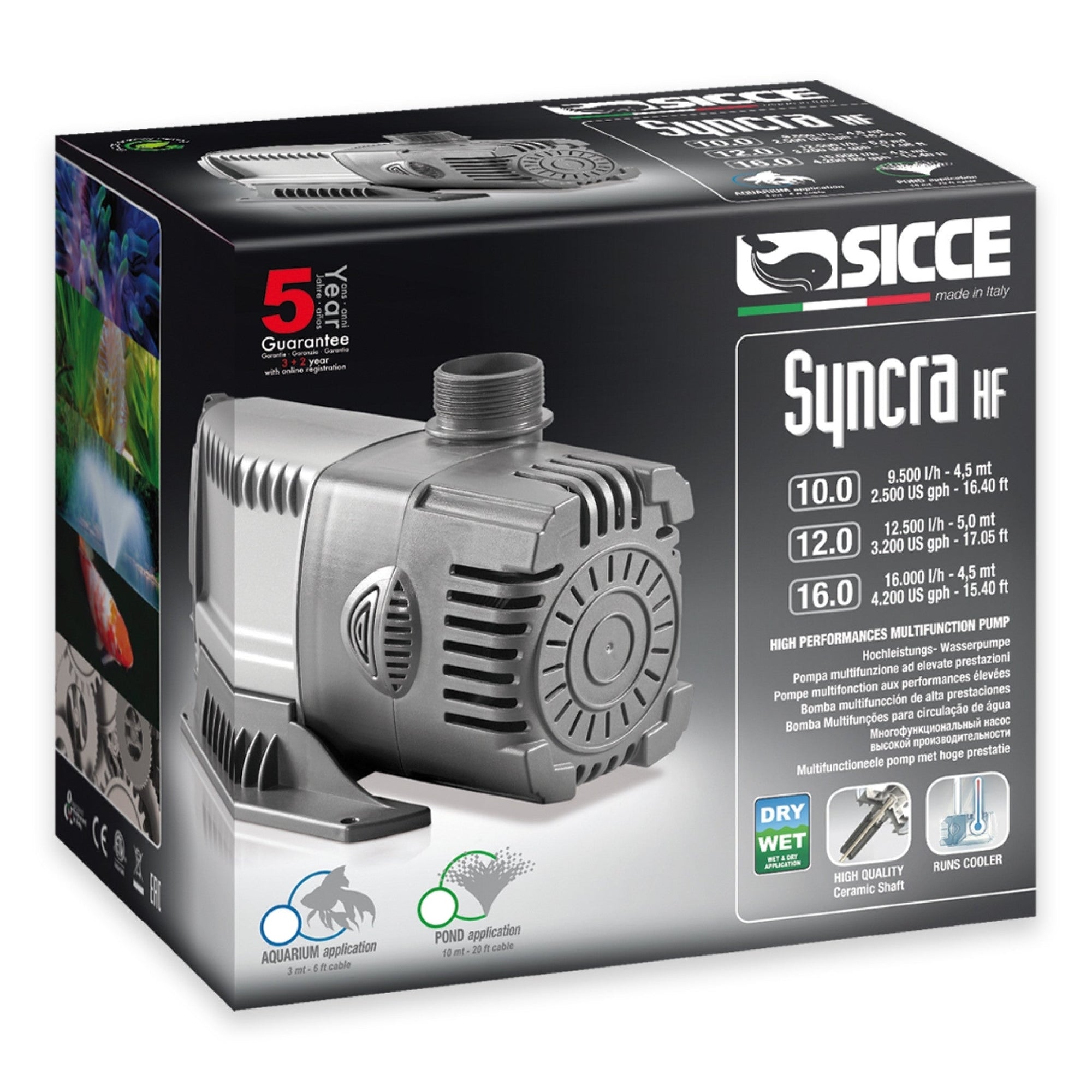 Syncra HF Pump 12.0, 12500l/h