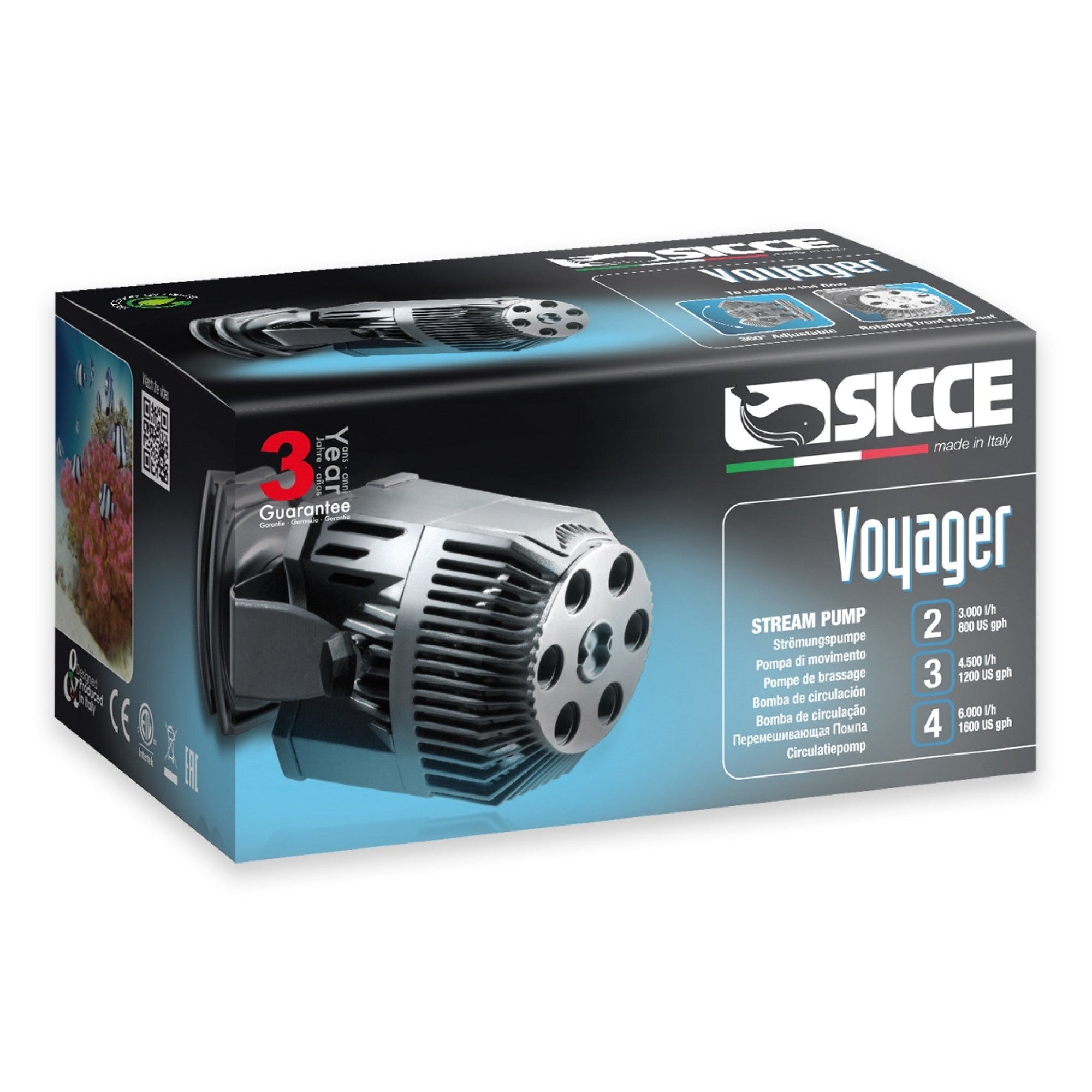 Voyager 4, 6000l/h