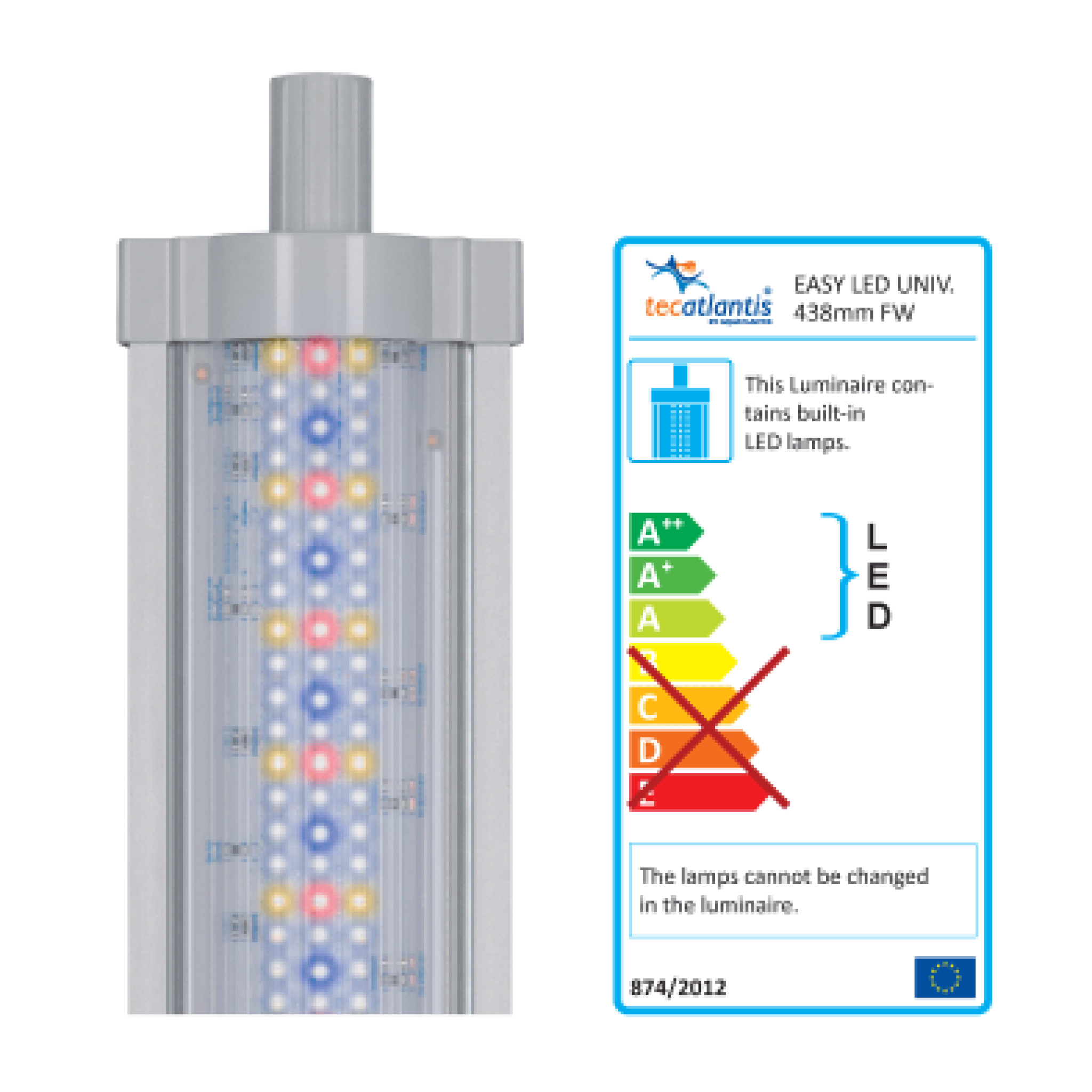 Easy Led Universal 2.0 438mm Freshwater – Emirates pet food