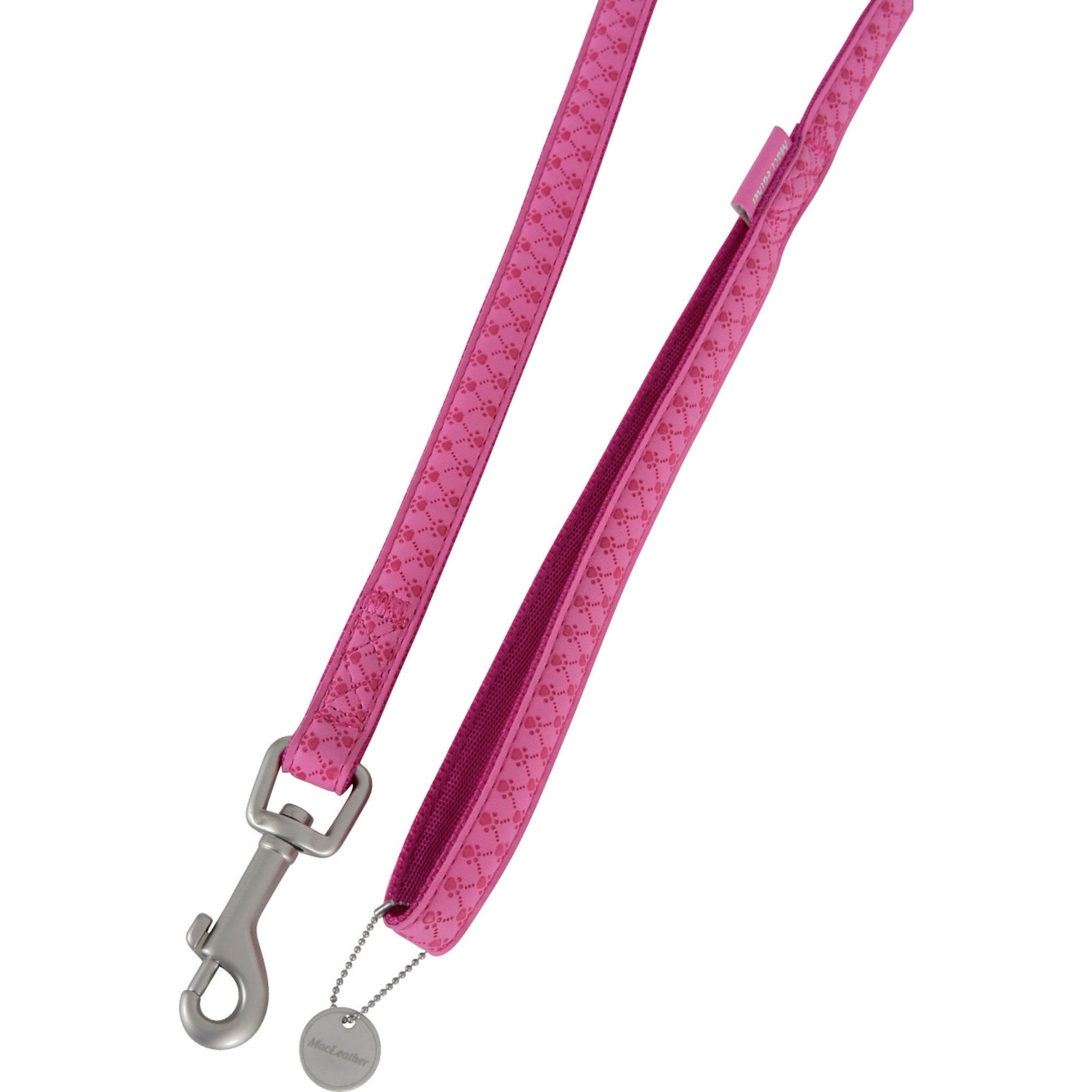 Macleather Leash Fuchsia, 10 mm/1.2 m