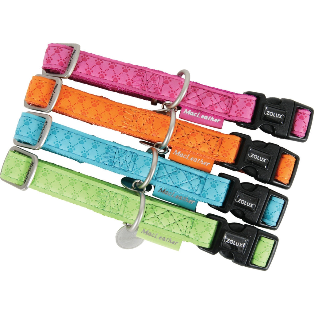 Macleather Adjsutable Collar Orange, 20 mm