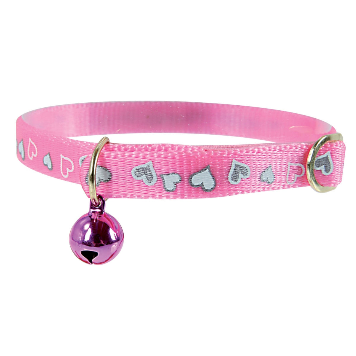 Reflective Heart Collar