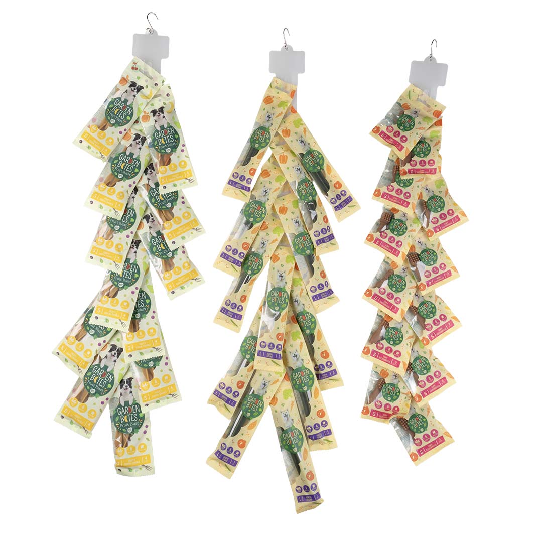 Duvo+ Garden Bites Clip Strip 30g- Mixed Colors [MOQ-12pcs]