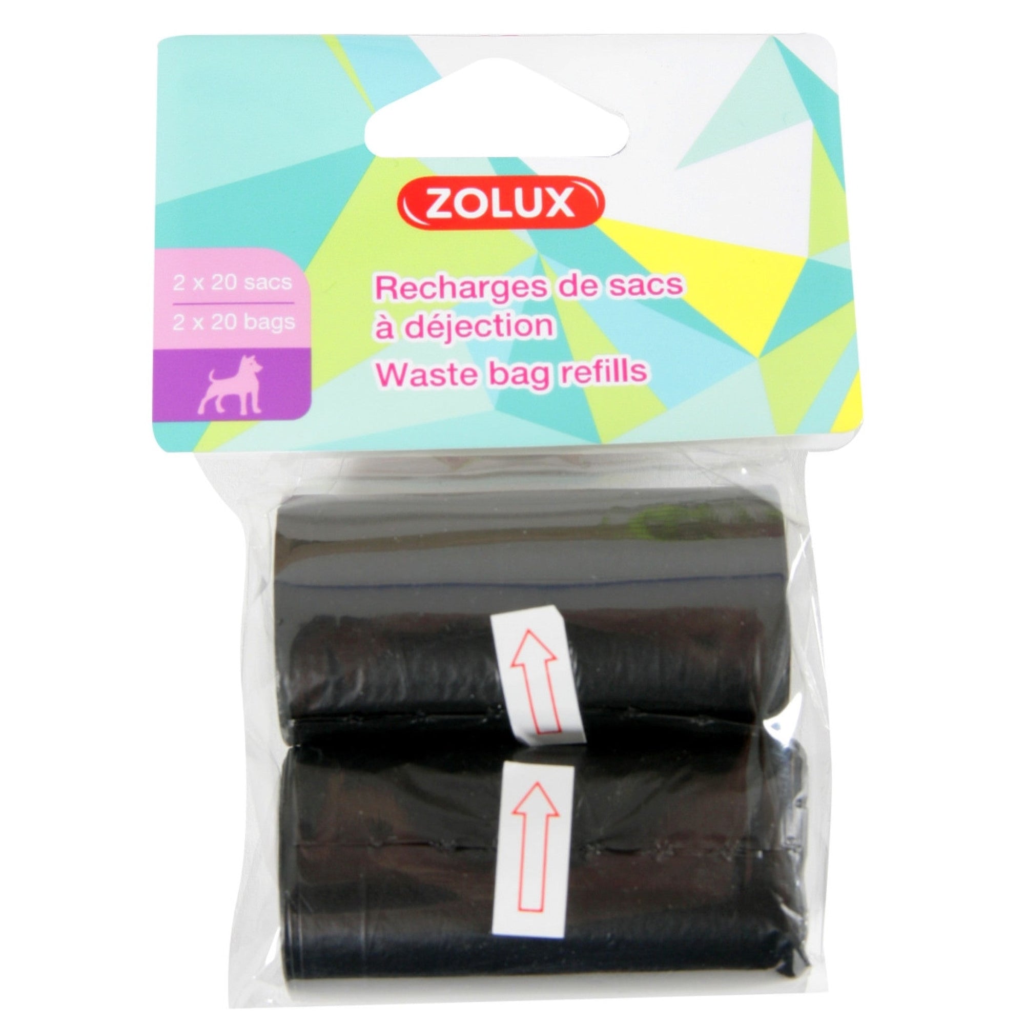 Pet Waste Bag Refill 2 x 20 Bags