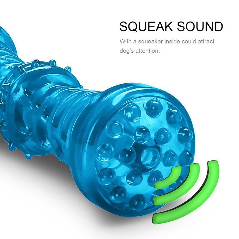 For Pet Durable Rubber Dog Chew Toys With Sound - 18Cm (Mixed Colors)