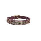 Crystal Princesse Collar - Prune