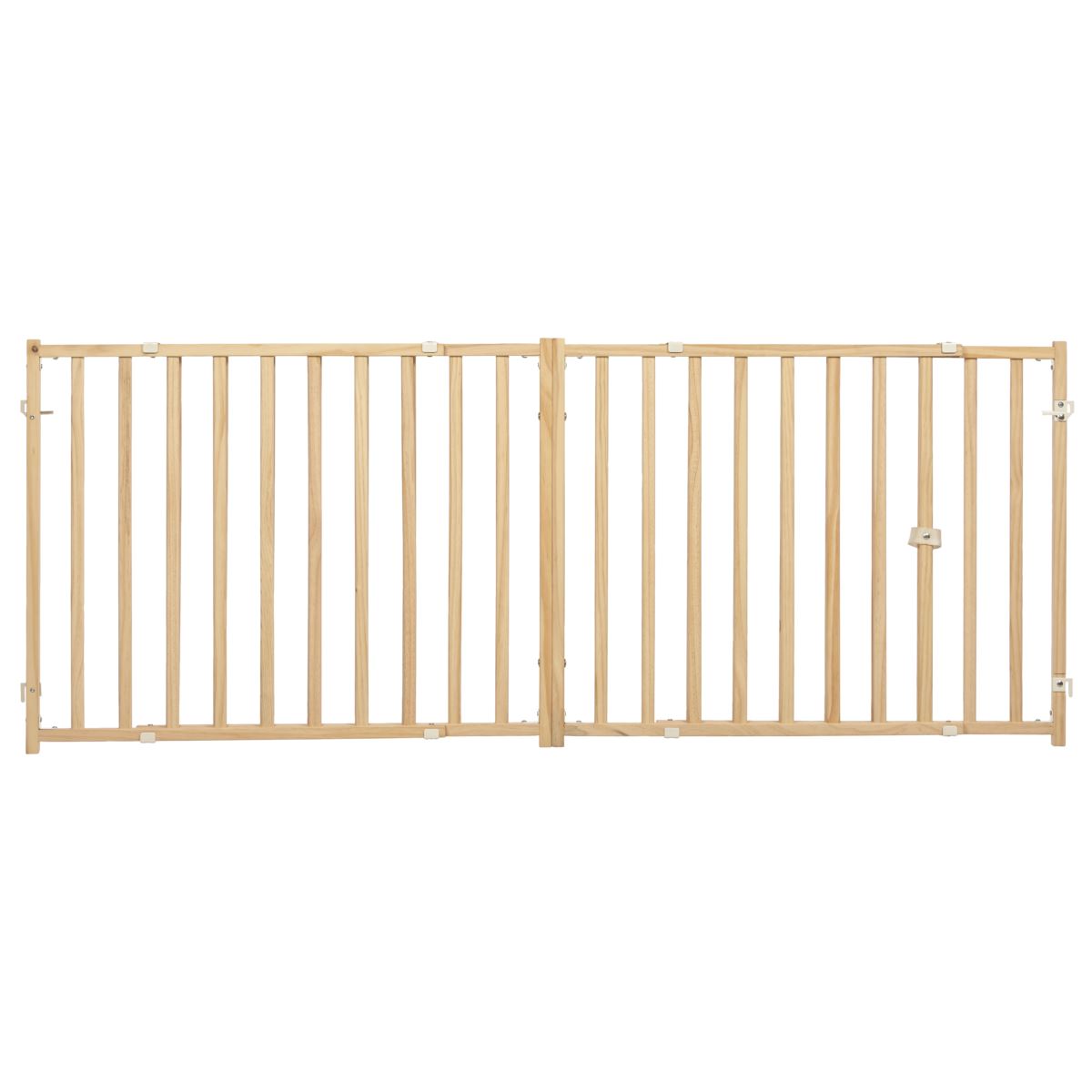 24Inch Wood Extra-Wide Pet Gate